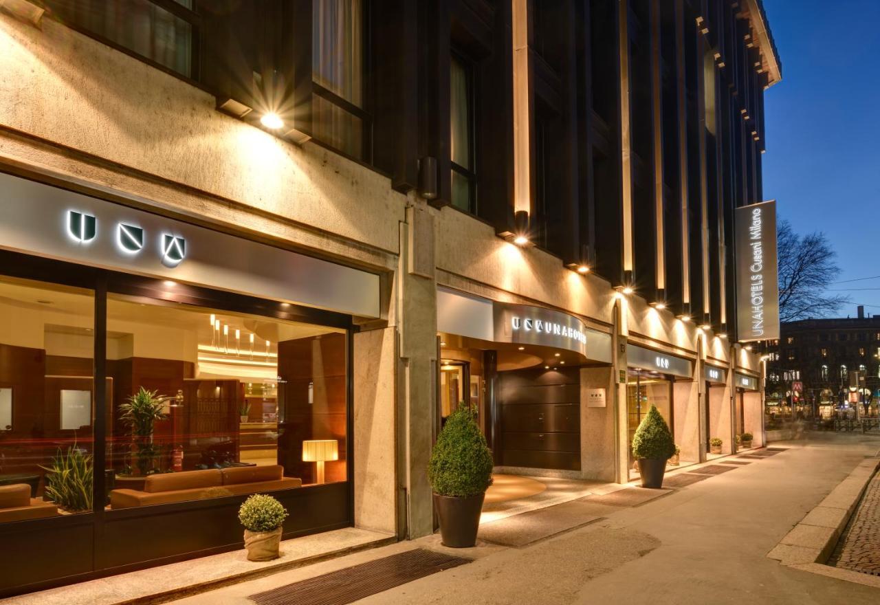 ยูเอ็นเอโฮเทล กูซานี มิลาโน Hotel มิลาน ภายนอก รูปภาพ